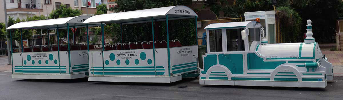 City Tour Train Turquoise